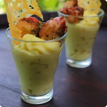 Веррин с гребешком и сладким картофелем - 10 шт.