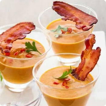 Тирамису с беконом и пармезаном - 10 шт.