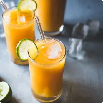 Банан и манго